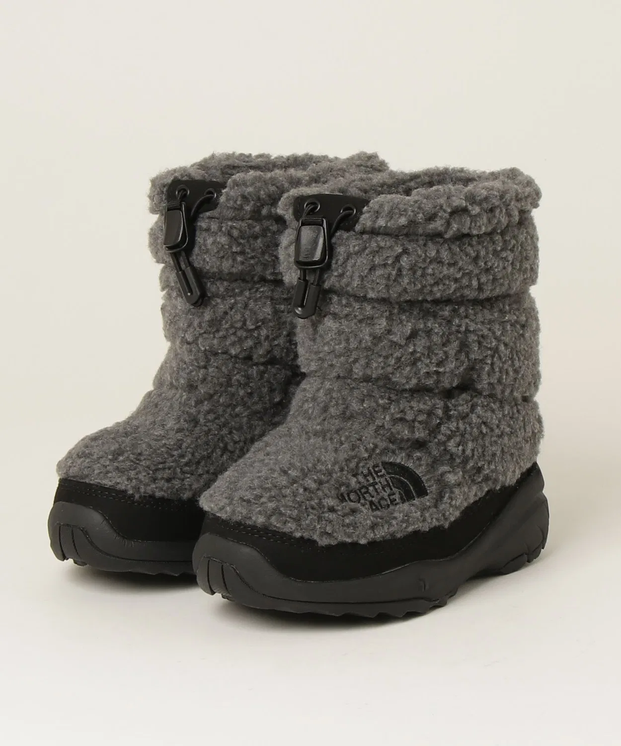 Зимние ботинки The North Face Nuptse Bootie VII Fleece детские серые