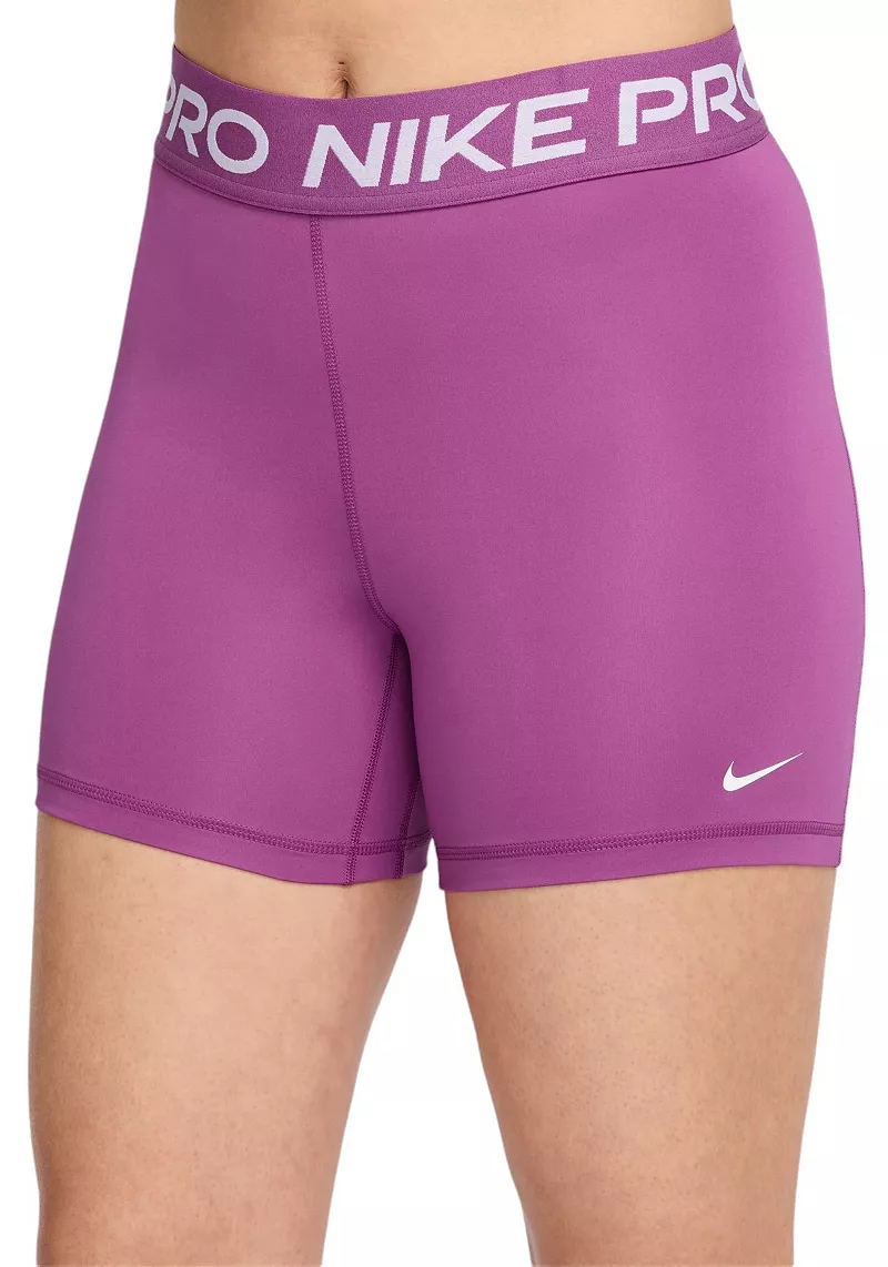 

Женские шорты Nike Pro 365 5 дюймов, цвет Hot Fuschia