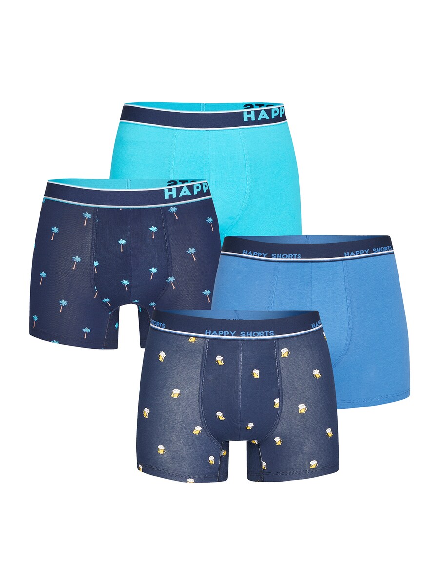 

Боксеры Happy Shorts, цвет Blue/marine blue/Turquoise