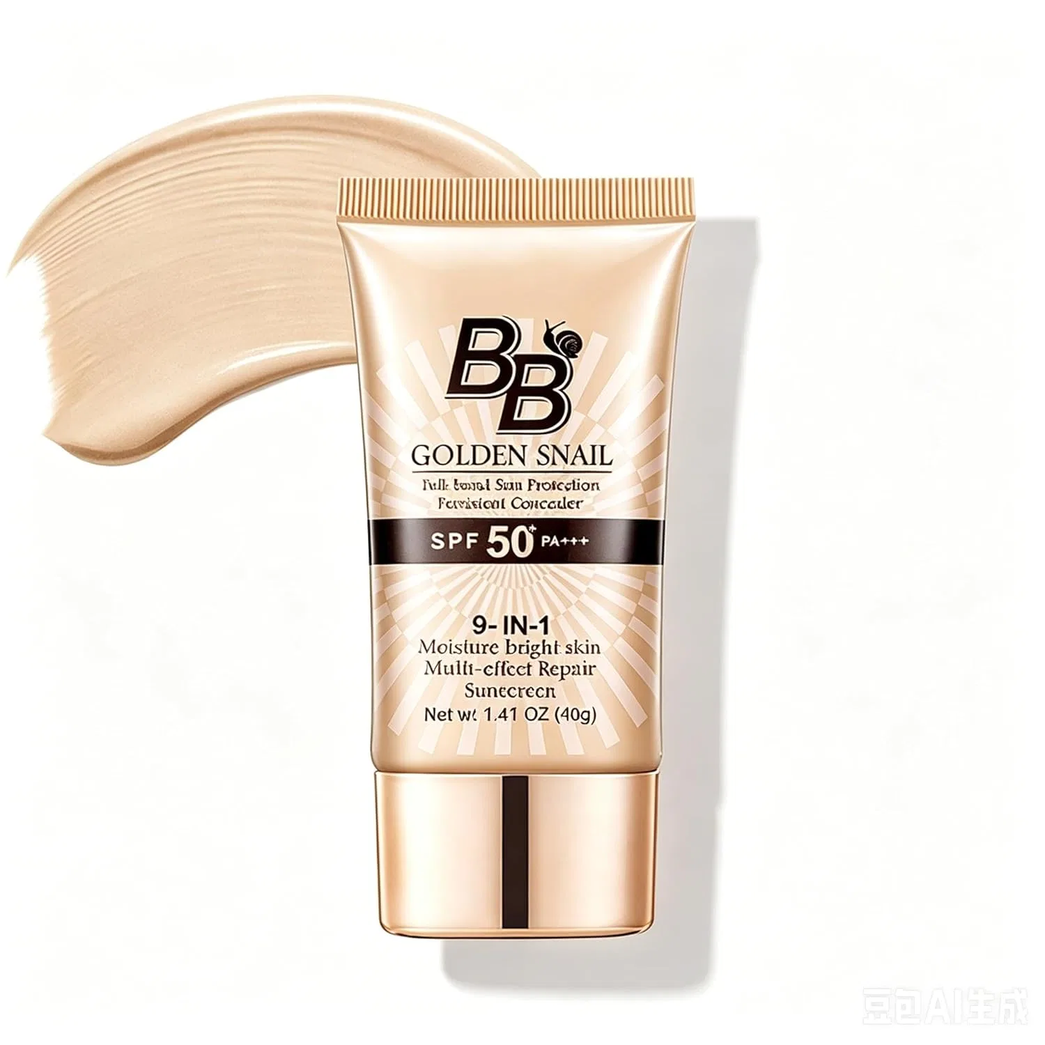 BB-крем Golden Snail SPF 50, 50 мл Generisch, #Elfenbeinweiß