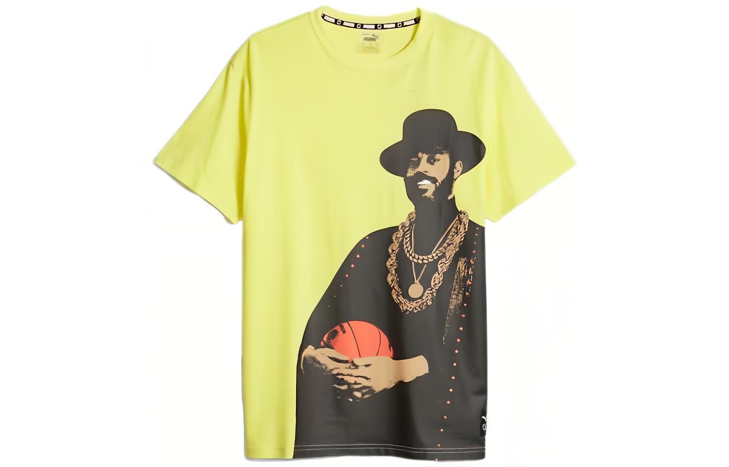 

Мужская футболка Franchise, желтая Puma, желтый