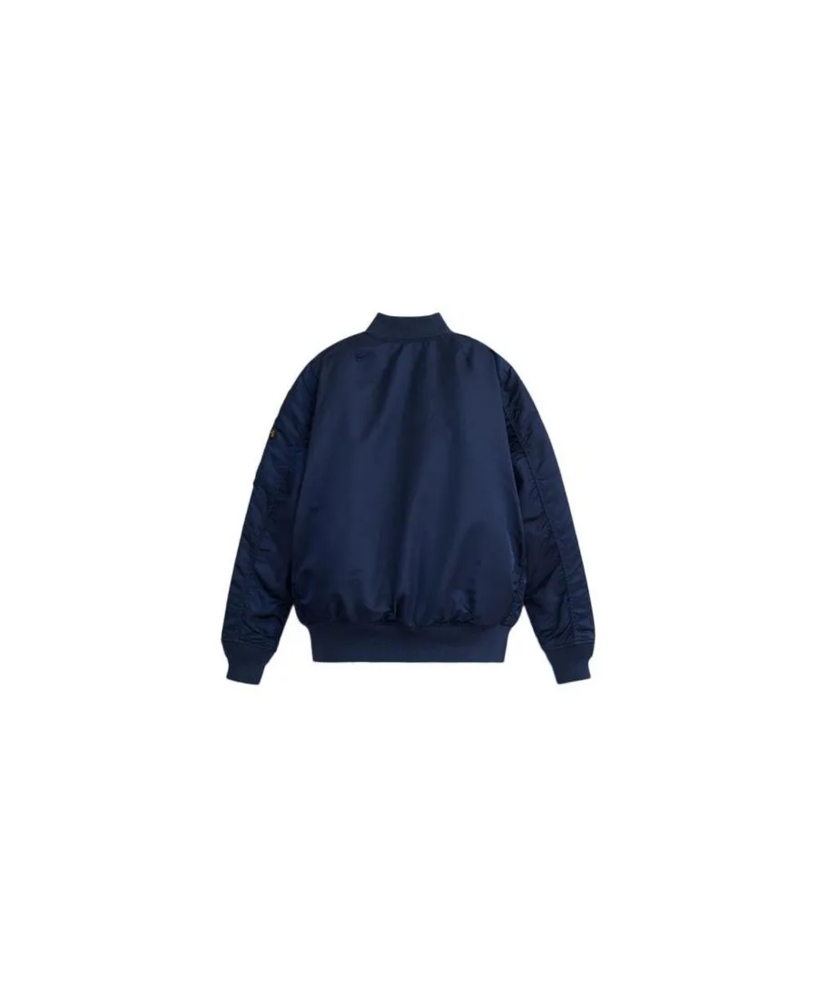 Молодежная НАСА Ма-1 Alpha Industries, replica синий — фото 3