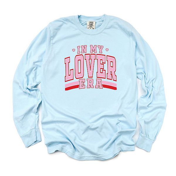 

Футболка с длинным рукавом In my lover era varsity garment dyed Simply Sage Market, Chambray, Зеленый, Футболка с длинным рукавом In my lover era varsity garment dyed Simply Sage Market, Chambray