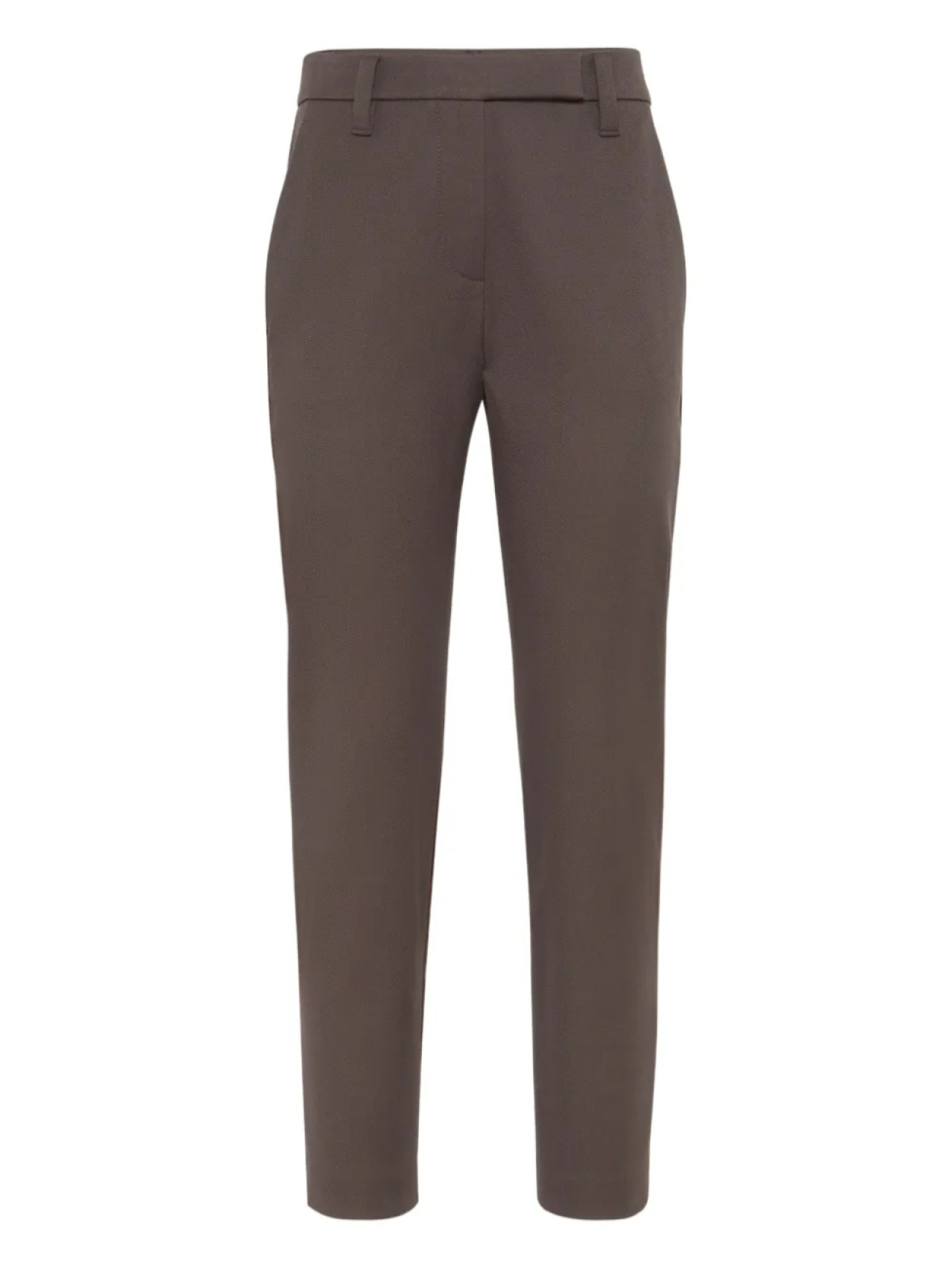 

Brunello Cucinelli брюки из джерси, коричневый