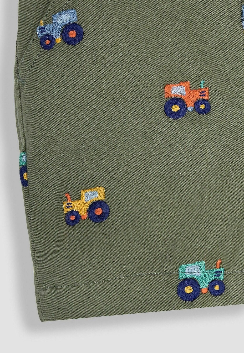 

Шорты TRACTOR EMBROIDERED REGULAR FIT JoJo Maman Bébé, зеленый