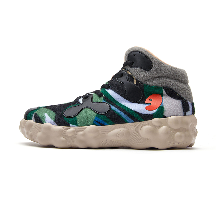 

Figras 3 Ugly Cute Shoes Mid Top Casual Shoes Unisex U.IN, мультиколор (men's)