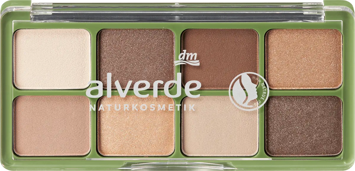 

Палитра теней для век 50 Nude Glam 11,2 г alverde NATURKOSMETIK