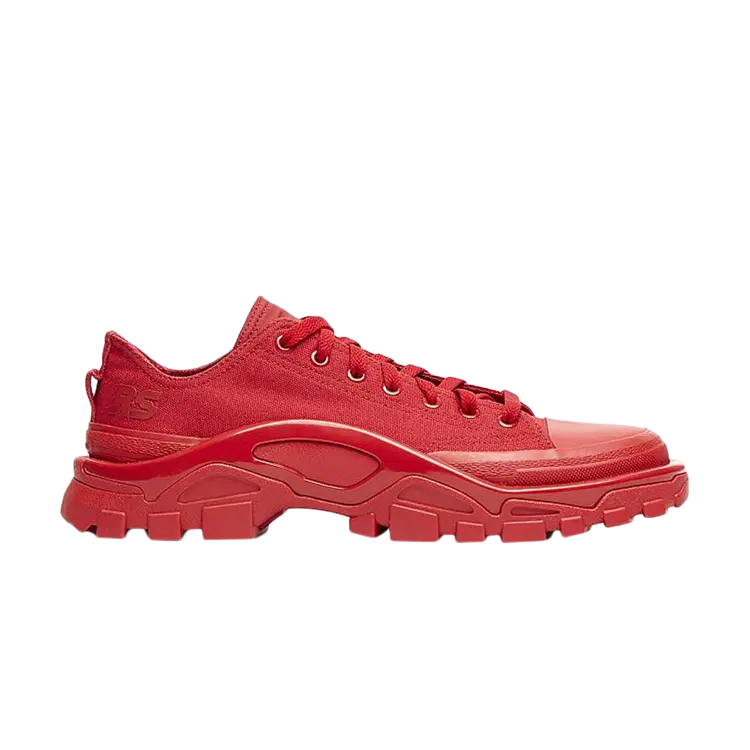 

Кроссовки Adidas Raf Simons x Detroit Runner 'Power Red', красный