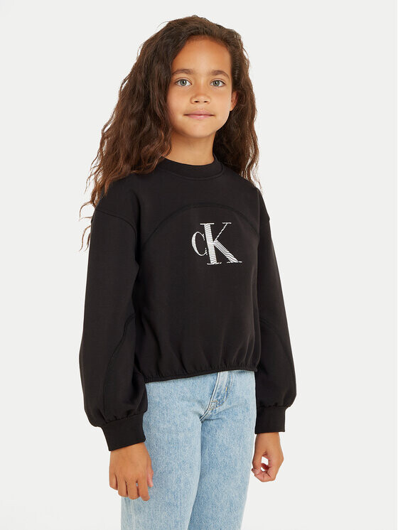 

Толстовка стандартного кроя Calvin Klein, черный
