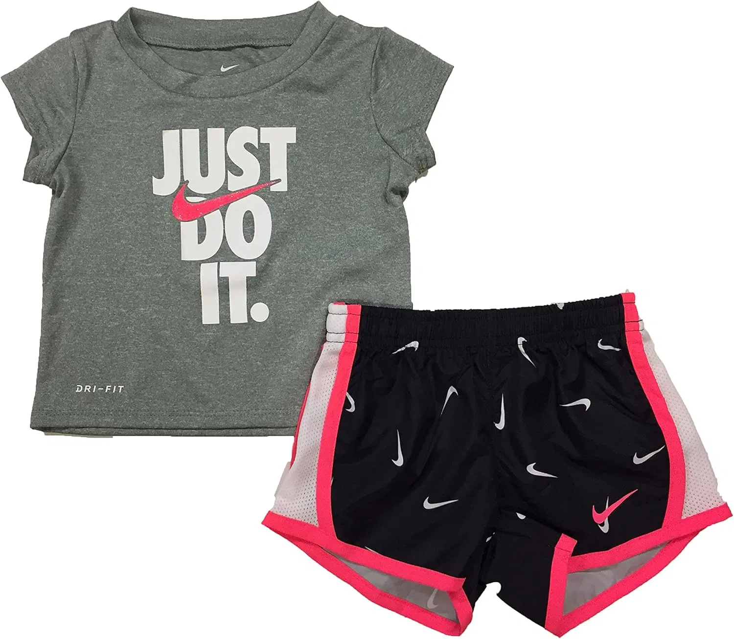 Детский спортивный костюм Nike, 2 предмета, Black/Pink/White