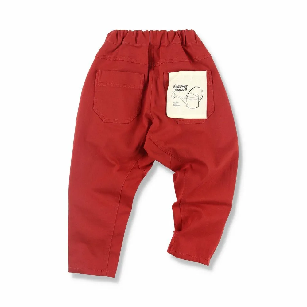 Зауженные брюки из саржи для садовника Branshes, Campfire (Red) — фото 3