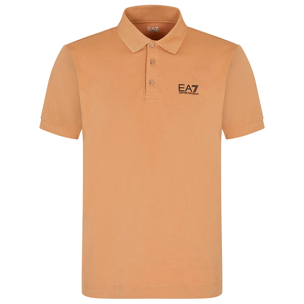 

Поло с коротким рукавом EA7 EMPORIO ARMANI Train Core ID St CC, бежевый