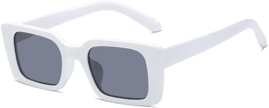 

Солнцезащитные очки с защитой от УФ-излучения UV400 | Маленькая оправа с леопардовым принтом, цветные линзы | Для женщин и мужчин, для занятий спортом на открытом воздухе и вождения DSVIGF, White-gray