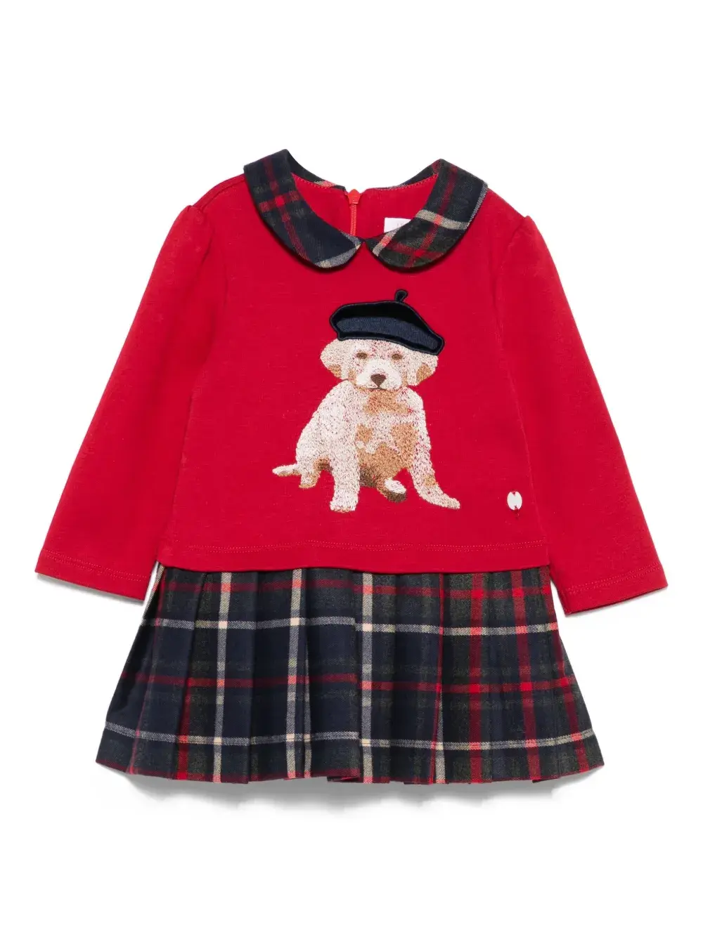 

Платье с вышивкой Patachou, красный