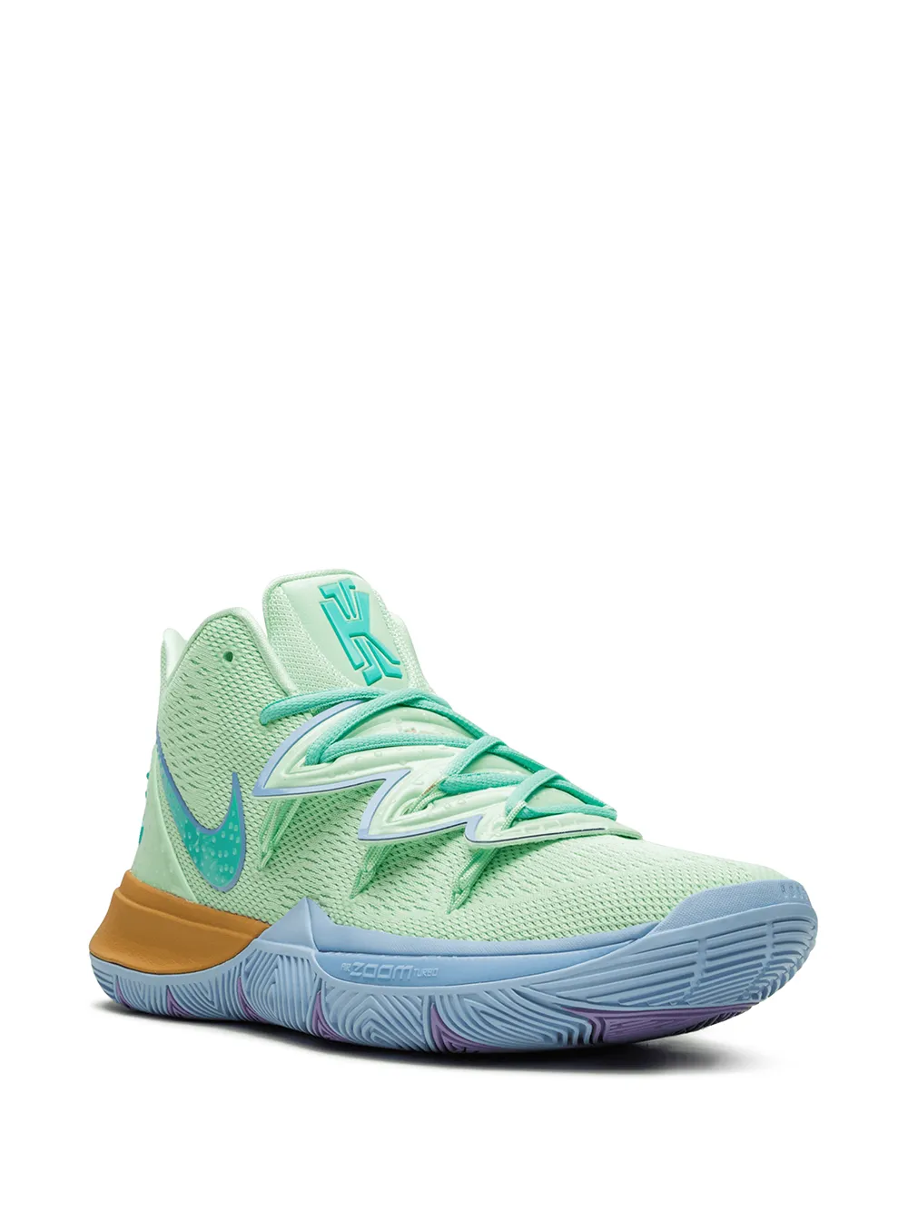 Кроссовки Kyrie 5 Nike, зеленый — фото 2