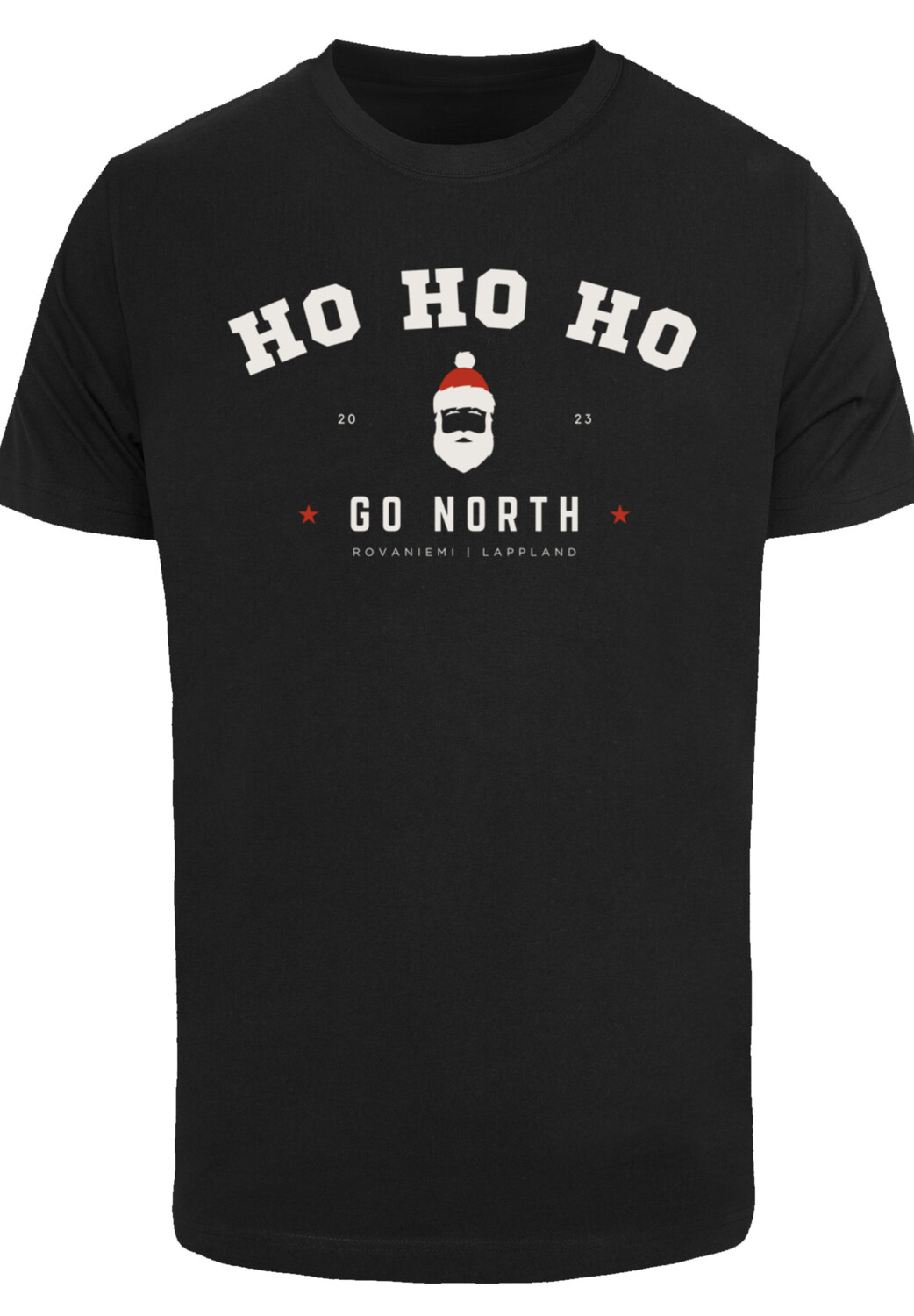 

Футболка F4NT4STIC Ho Ho Ho Santa Claus Weihnachten, черный