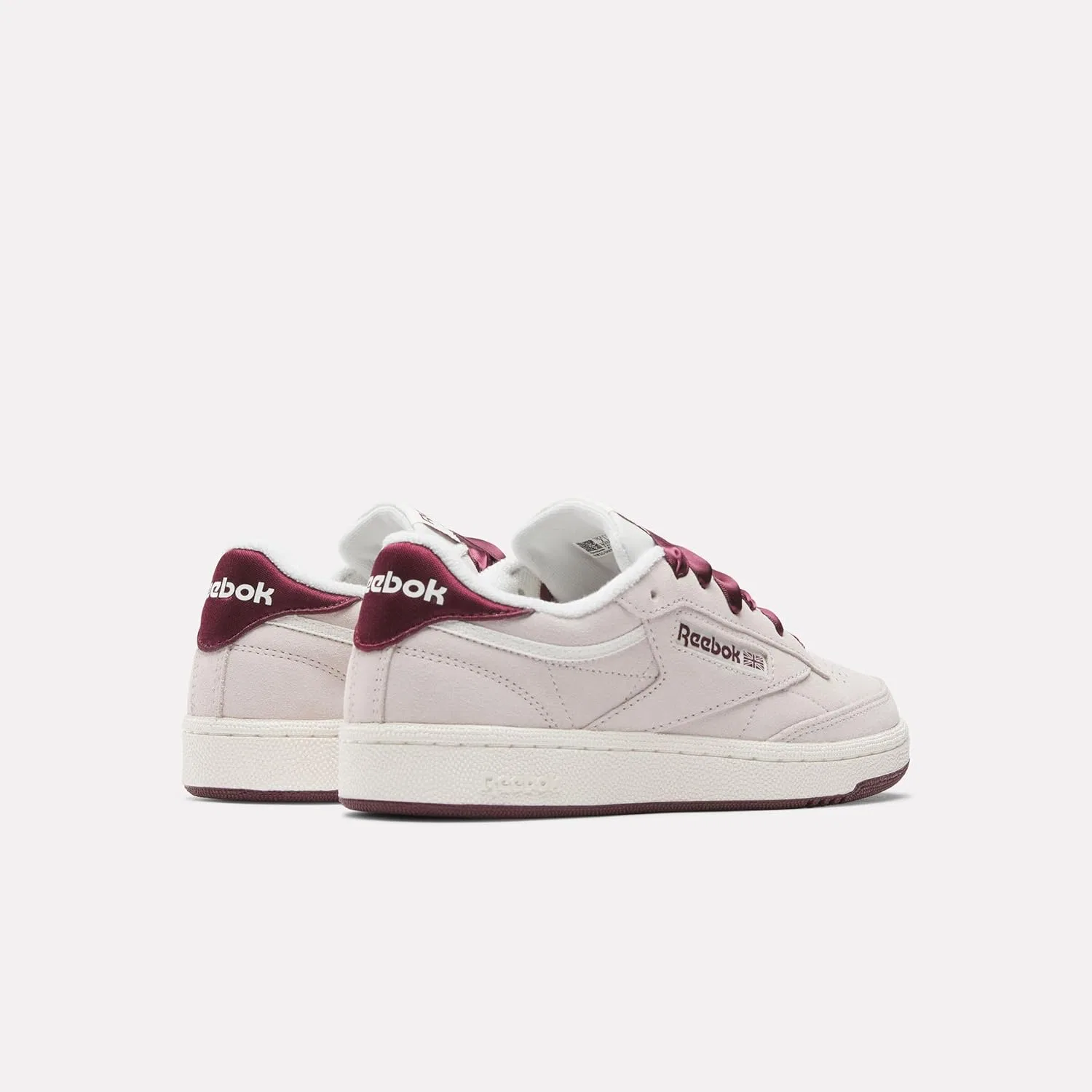 Кроссовки Reebok Workout Low, цвет Luxegrey Blackcherry Chalk — фото 3