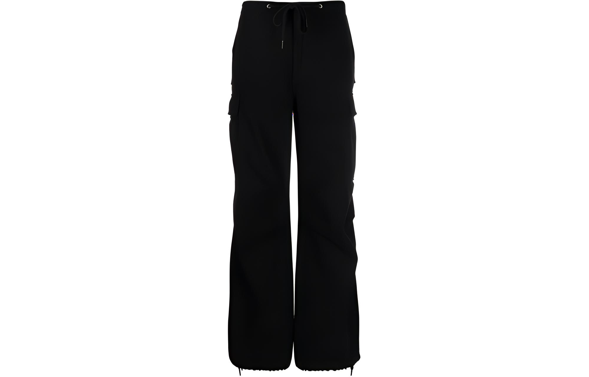 

Брюки-карго прямого кроя Alexander Wang, черный
