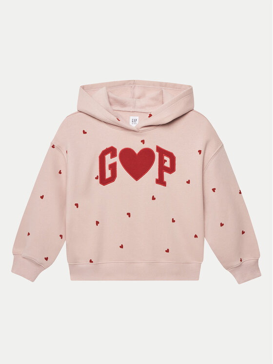 

Толстовка обычного кроя 590866-00 Gap, розовый