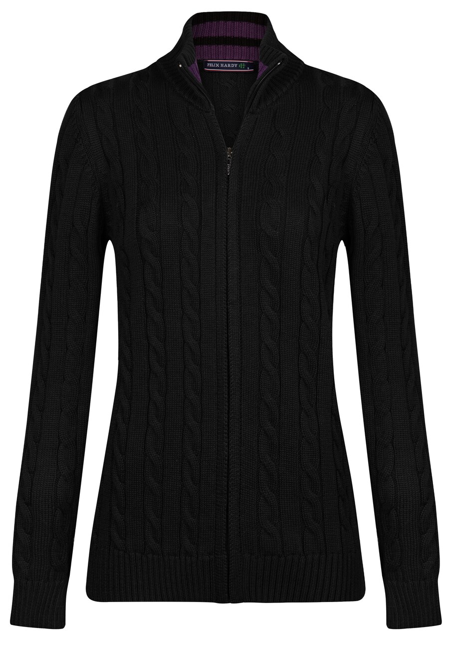 

Вязаный кардиган Felix Hardy Knit Cardigan, черный