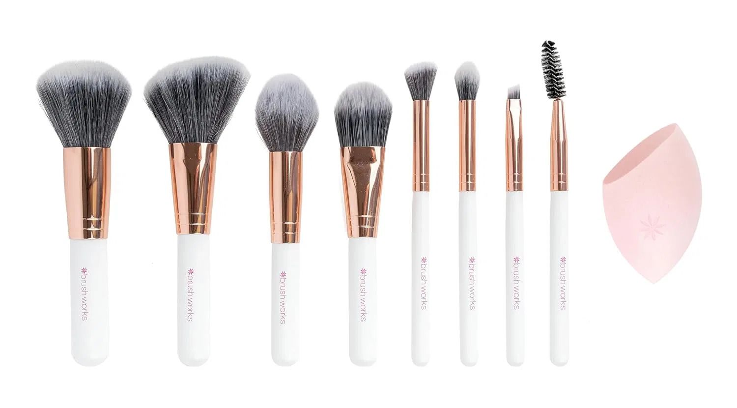 Набор эксклюзивных кистей и спонжей для макияжа от Brushworks Brushworks — фото 3