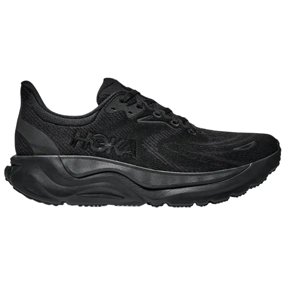 HOKA ONE ONE Арахи 8 Дышащие беговые кроссовки женские черные - черный, цвет Black — фото 2