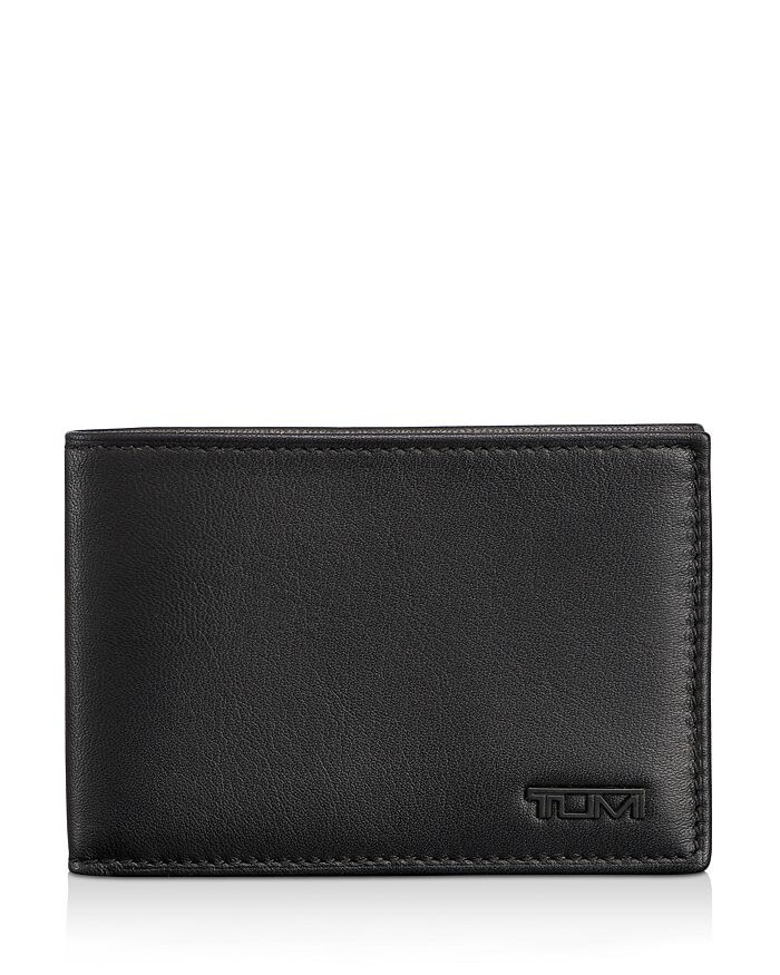 

Тонкий бумажник Delta Slim с одним бумажником и радиочастотной идентификацией Tumi
