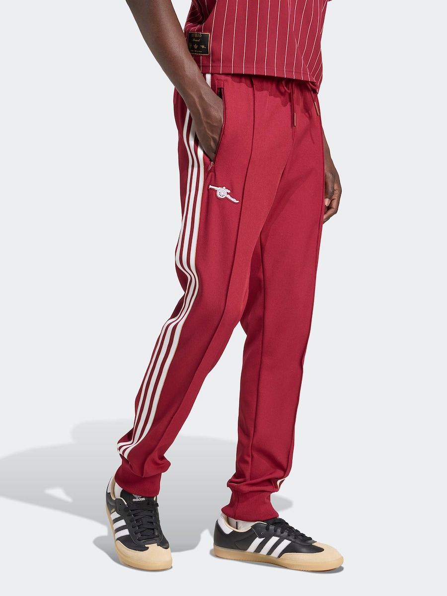 Зауженные спортивные брюки ADIDAS PERFORMANCE FC Arsenal Terrace Icons, красный — фото 2