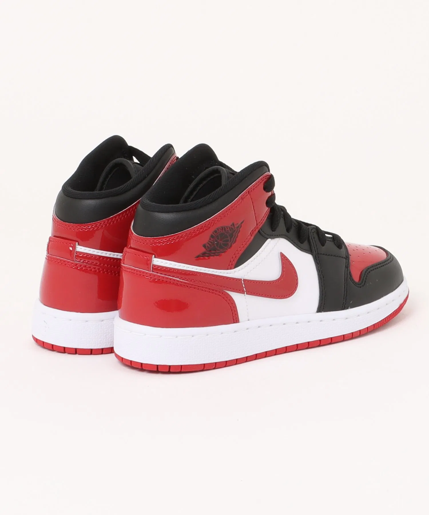JORDAN BRAND 225-25 AIR JORDAN 1 MID SE GS KHV4399 006BLK/V RED — фото 2