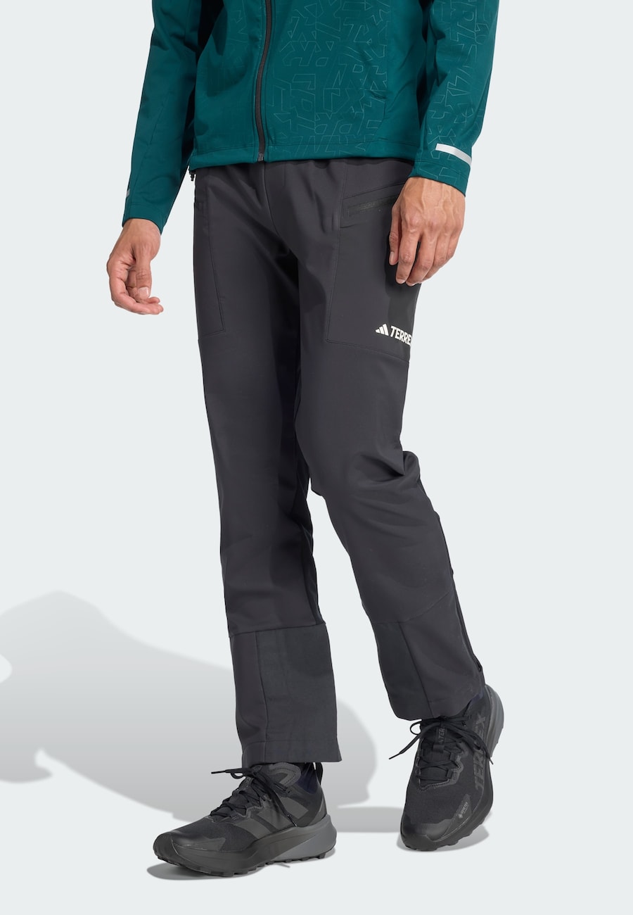 Облегающие брюки для активного отдыха ADIDAS TERREX Xperior, черный — фото 2
