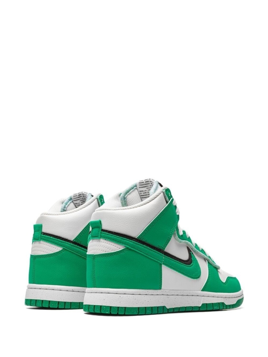 Кроссовки Dunk High Nike, зеленый — фото 3