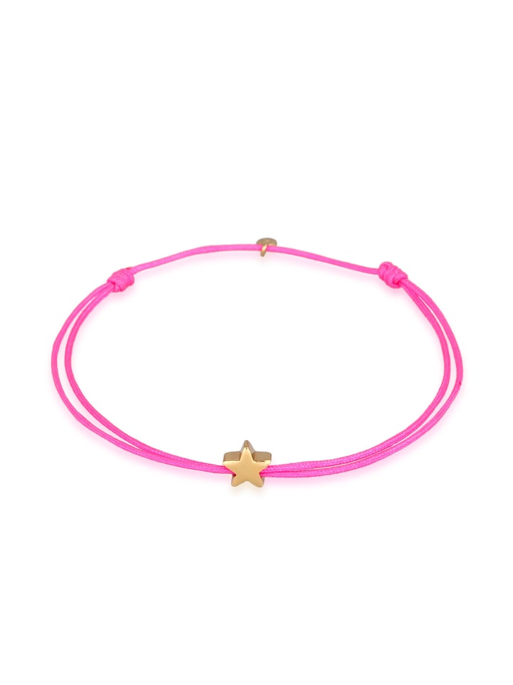 

Elli Браслет из серебра 925 пробы со звездами, астрономическими мотивами и розовыми звездами