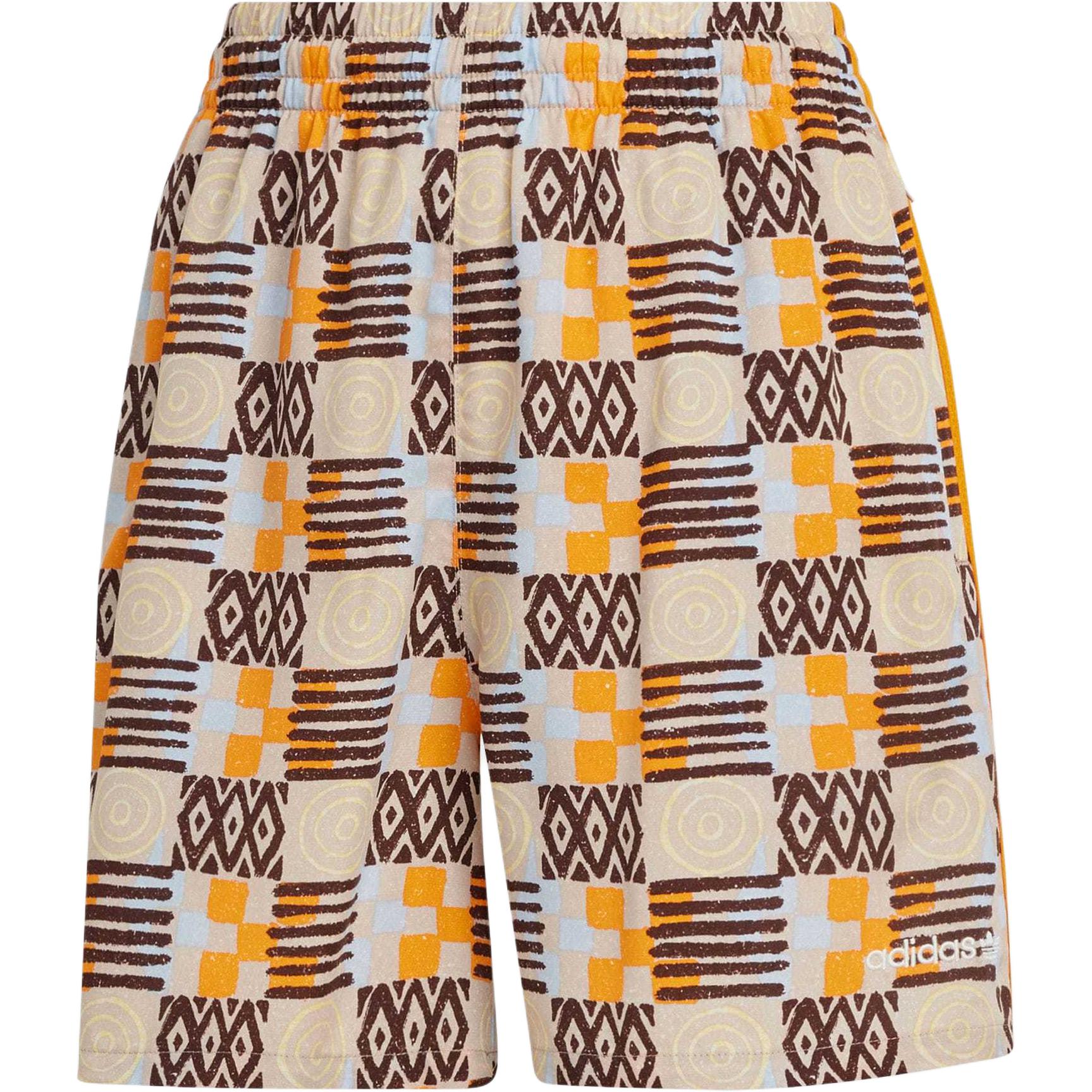 

Геометрические шорты Adidas Originals, серо-коричневый бежевый