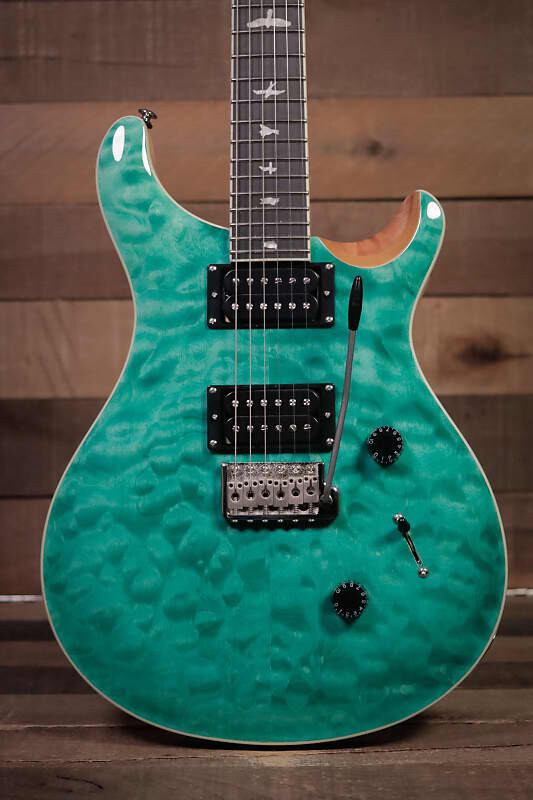 

Электрогитара PRS SE Custom 24 Quilt, Turquoise
