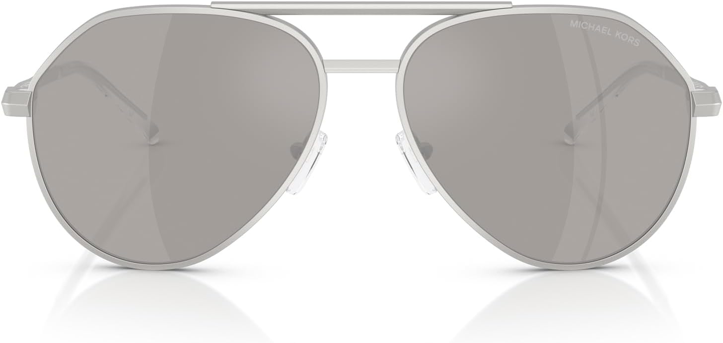 

Мужские солнцезащитные очки Michael Kors Mk1168 Brentwood Aviator, Matte Silver/Silver Mirrored