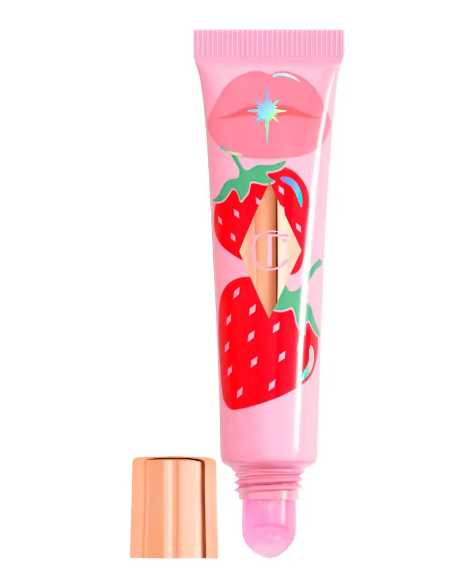 Масло для губ Unreal Lips Healthy Glow Nectar Oil Charlotte Tilbury, Juicylicious Strawberry Vanilla