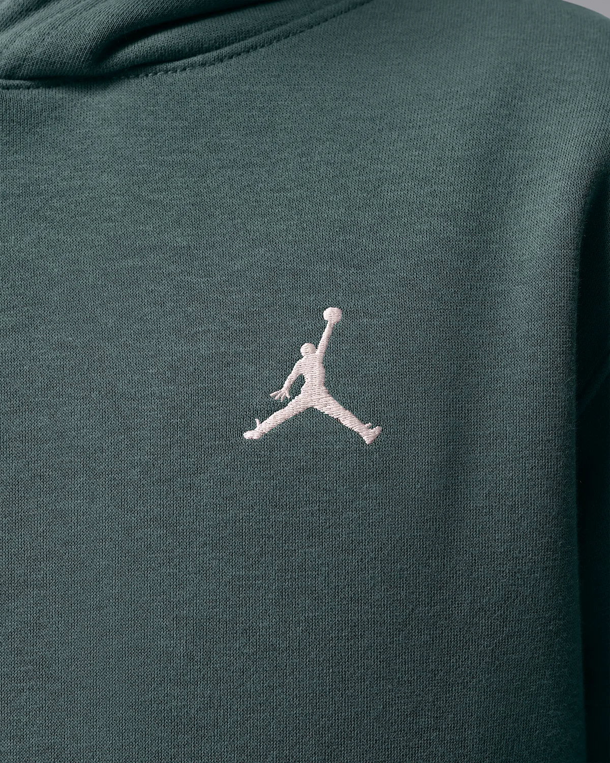Детская толстовка Jordan Brooklyn Fleece, Grey — фото 4