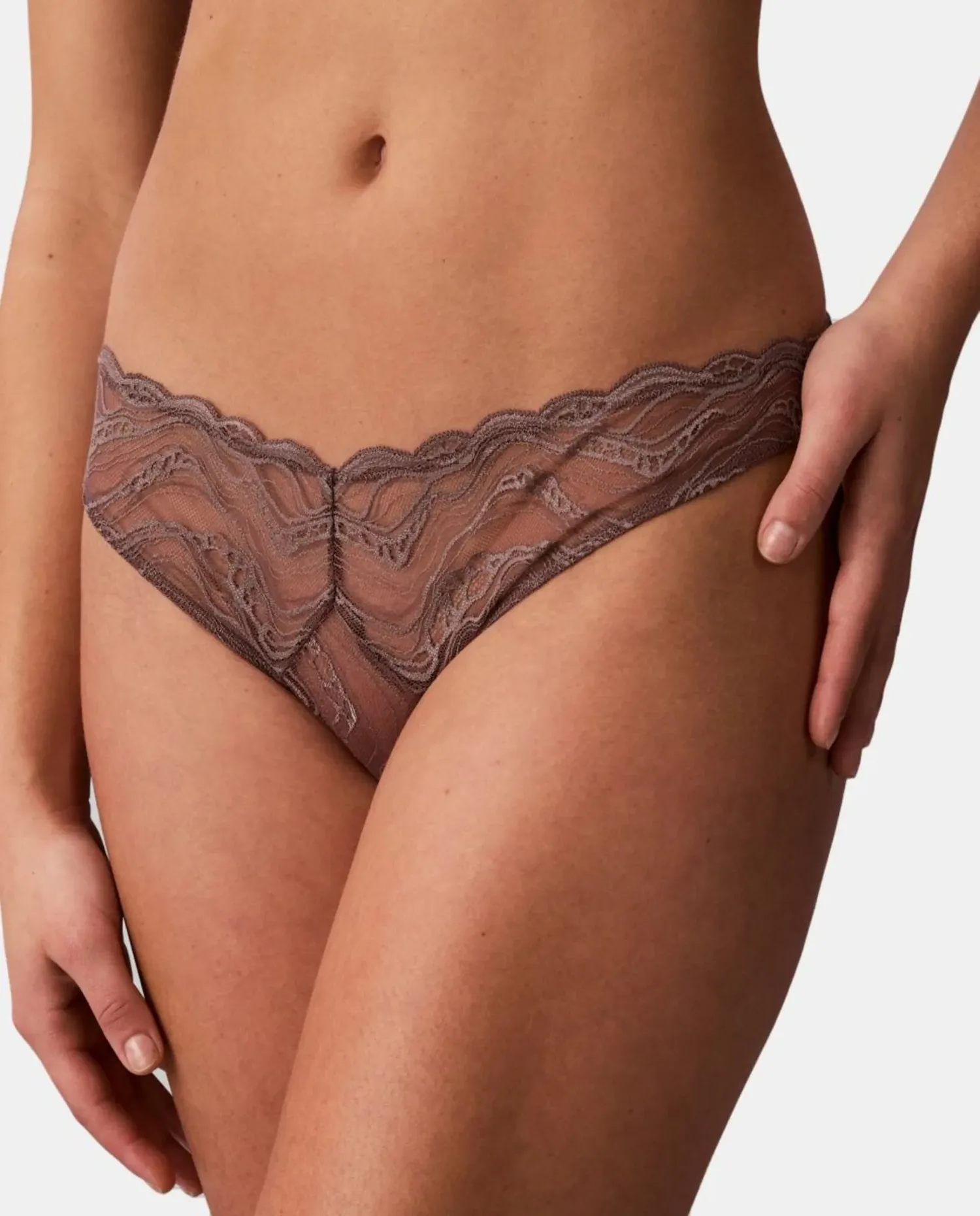 Женские трусы индивидуальные SENSUAL STRETCH LACE Calvin Klein, розовый