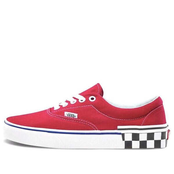 

Кроссовки era 'check block - tango red' Vans, красный