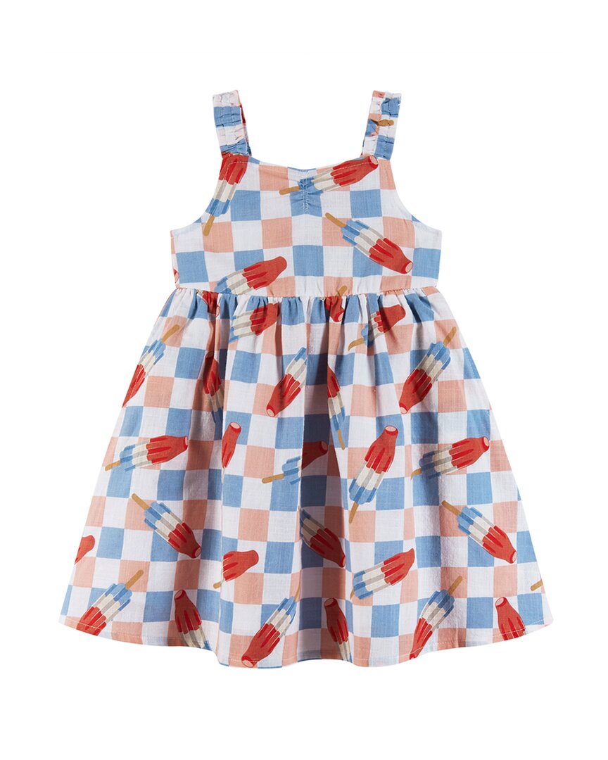 

Платье Andy & Evan с принтом "Бомба-поп", розовый