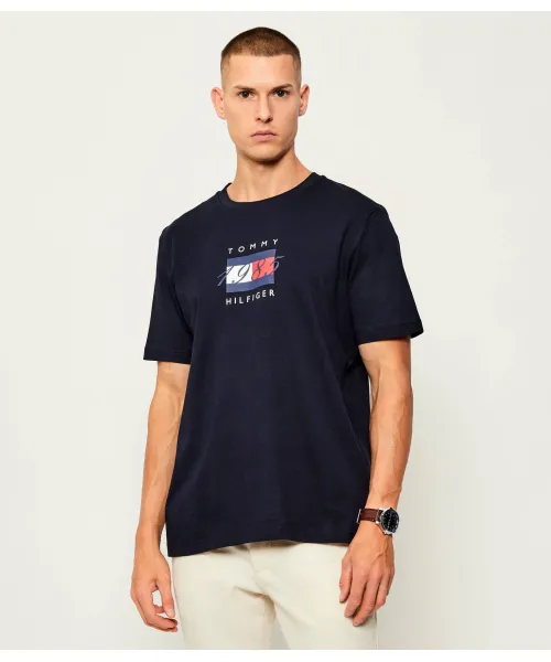 

Футболка Regular fit Tommy Hilfiger, синий