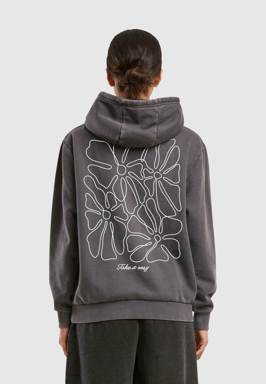 

Худи Mister Tee ONE LINE FLOWERS VINTAGE HEAVY HOODY, Magnet/Grey