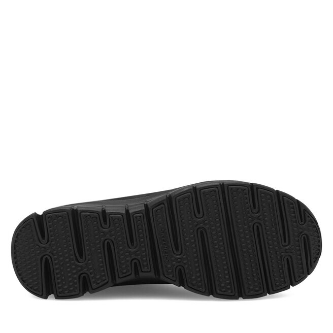 Ботинки женские Skechers BBK низкие с мехом, черный — фото 4