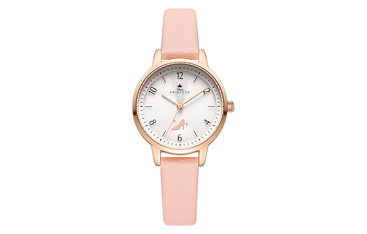 

Disney Часы Princess Quartz Movement Rubber Band Strap Watch Women's Watch White Dial MK-11530P
