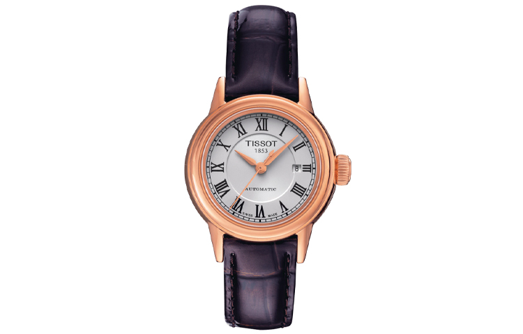 

TISSOT Часы Carson Elite Series Automatic Mechanical Movement Women's Watch 29.5mm White Dial, White Dial