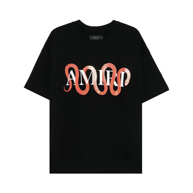 

Футболка Amiri Snake Tee Black, черный