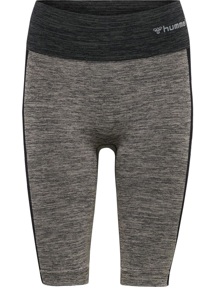 

Шорты Hummel Shorts Hmlclea Yoga Damen, цвет CHATEAU GRAY/BLACK MELANGE