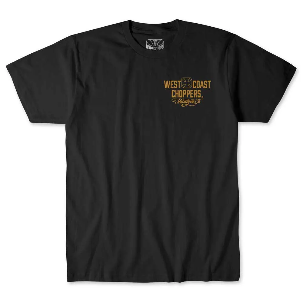 

Футболка с коротким рукавом West Coast Choppers Motorcycle, черный