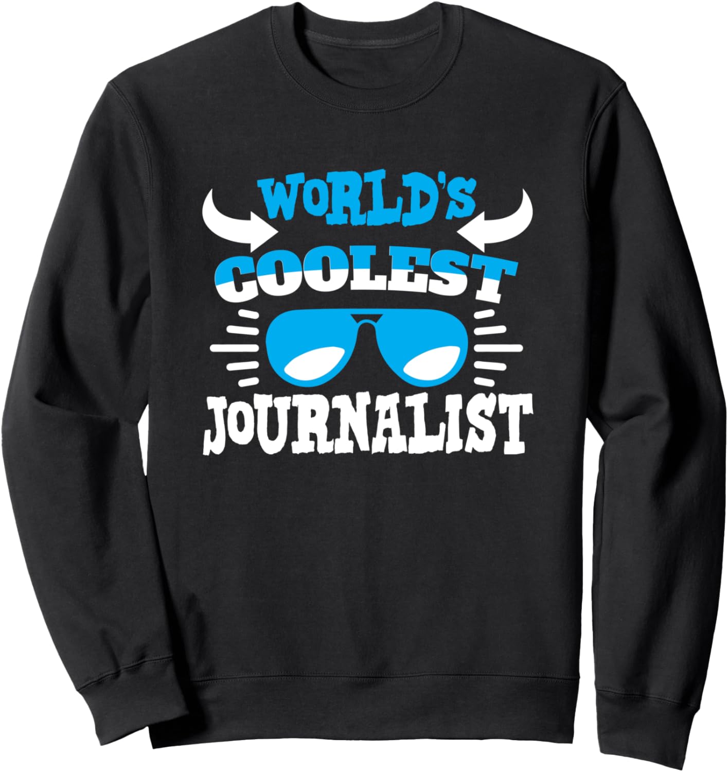 

Самая крутая в мире толстовка журналиста Awesome World´S Coolest Journalist Clothing, черный