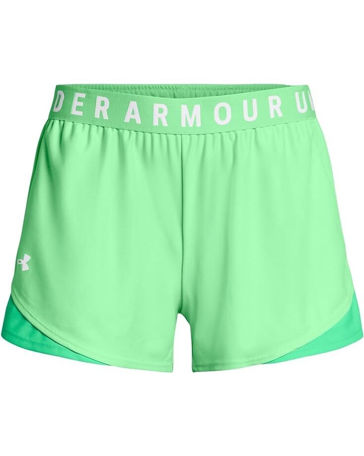 

Шорты Under Armour Play Up 3.0, цвет Matrix Green/Vapor Green/White